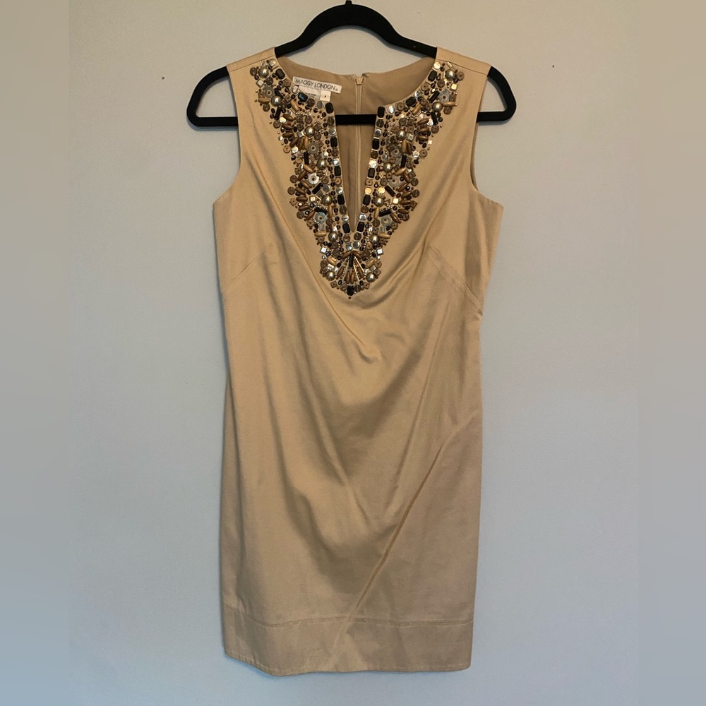 Maggie London shift dress (Size 4 - EUC)